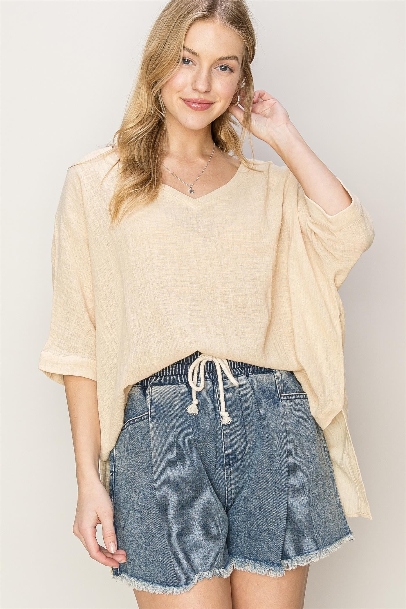 The Brianna Oversized Dolman Top