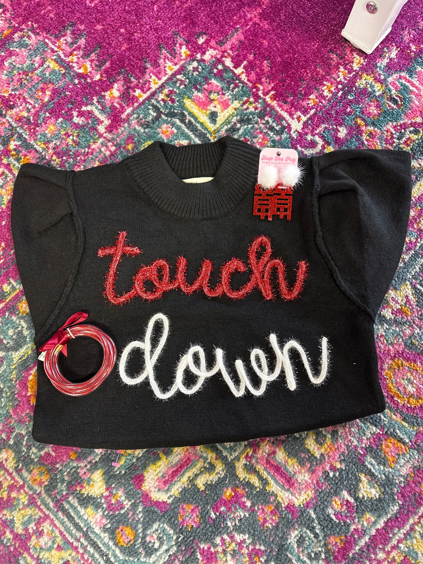 Touch Down Puff Sleeve Top