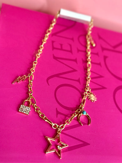 Shining Star Charm Necklace