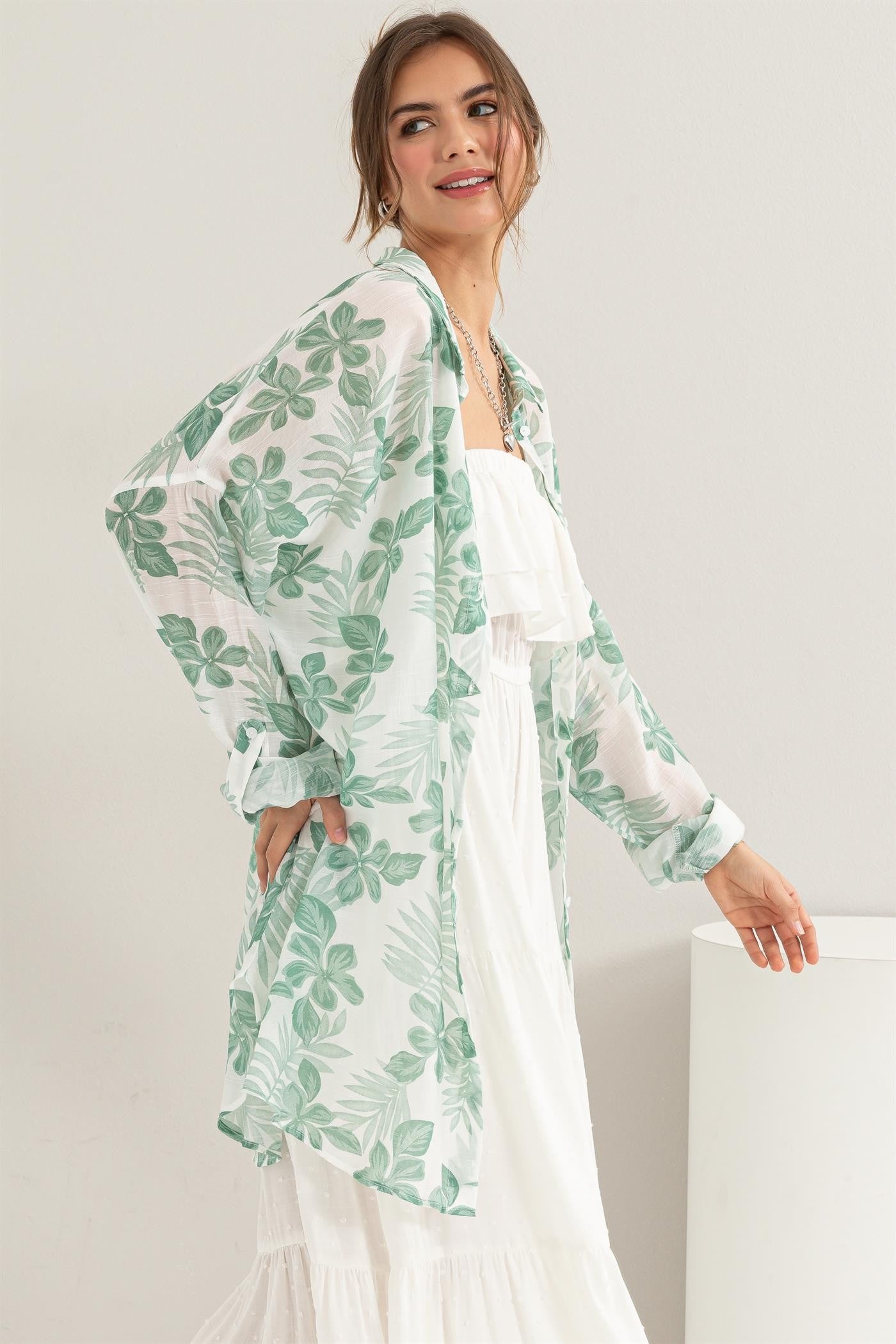 Tropic Cover Up Shirt