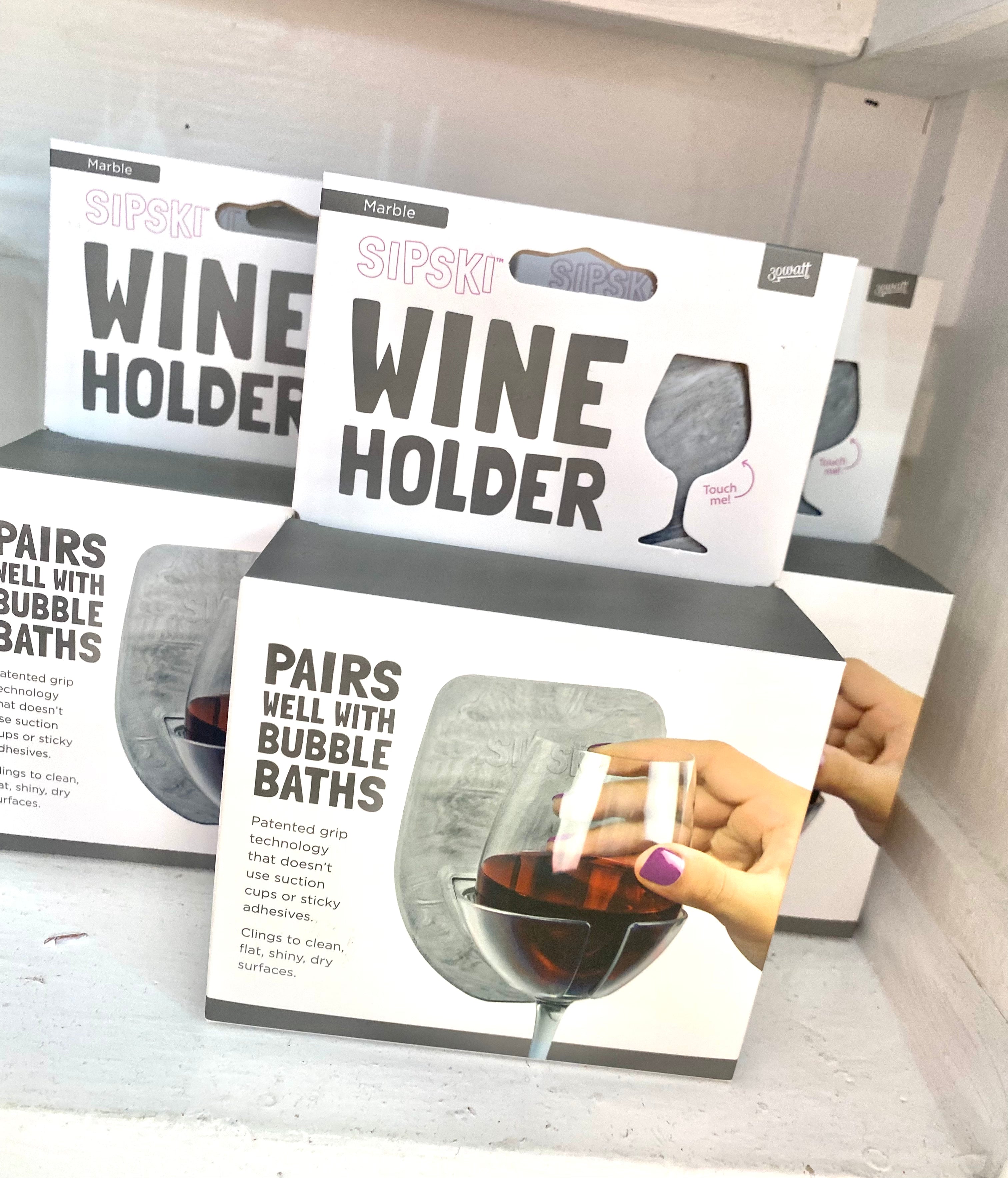 Shower & Bath Wine Holder Shop The Pug