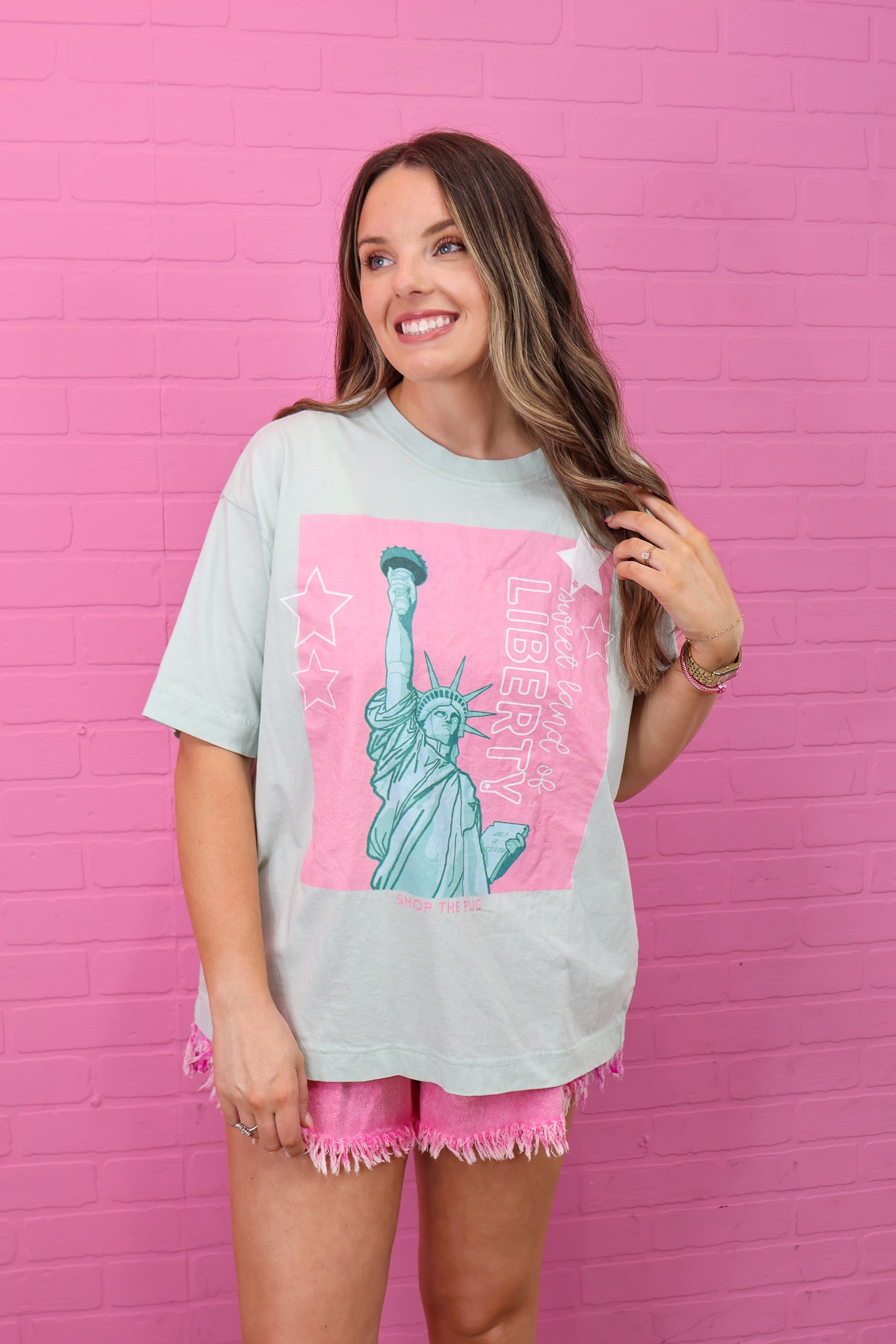 Lady Liberty Graphic Tee