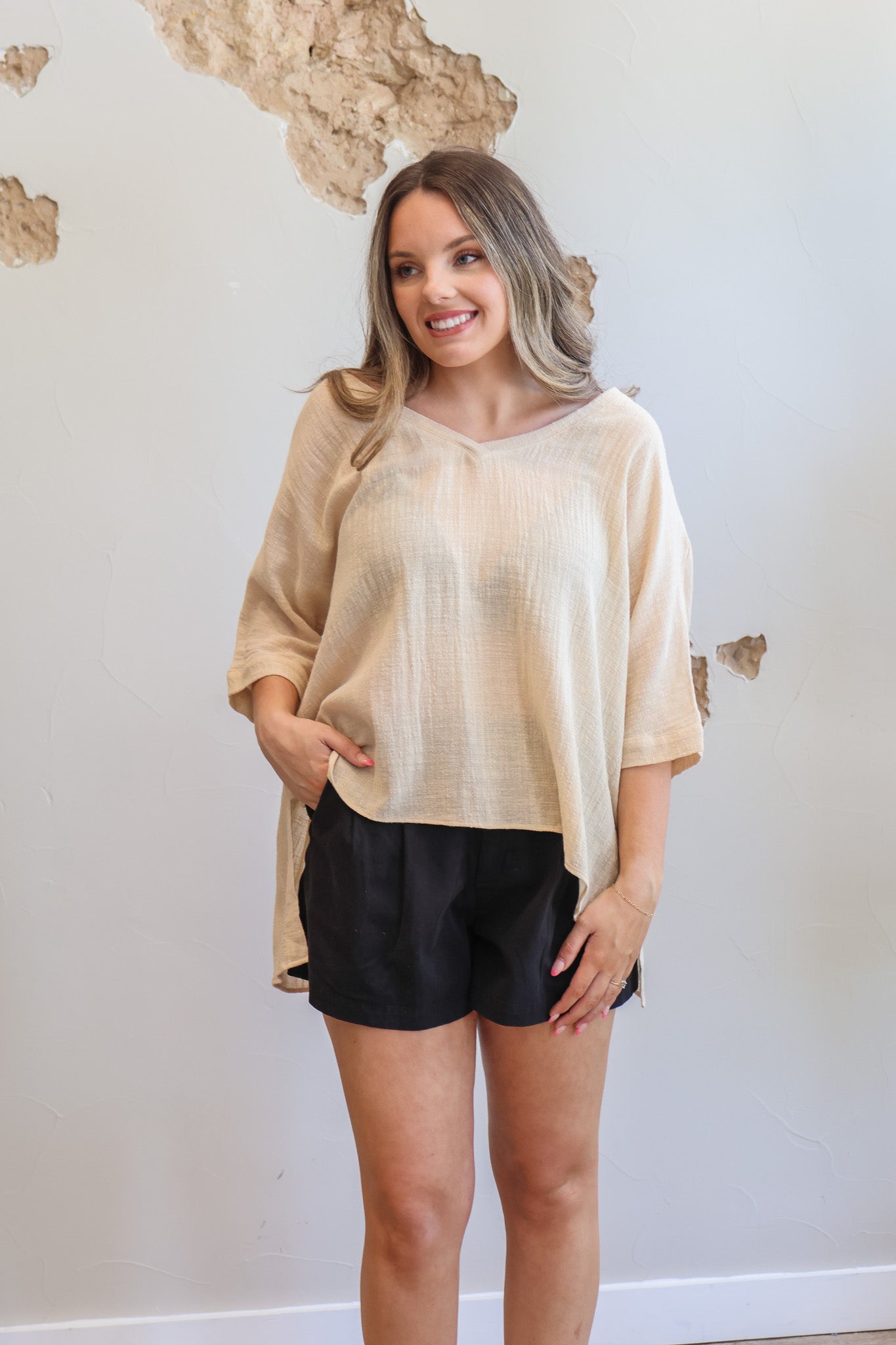 The Brianna Oversized Dolman Top