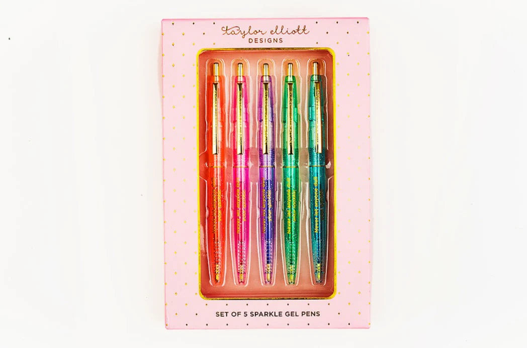 Sparkle Gel Pen Set Shop The Pug