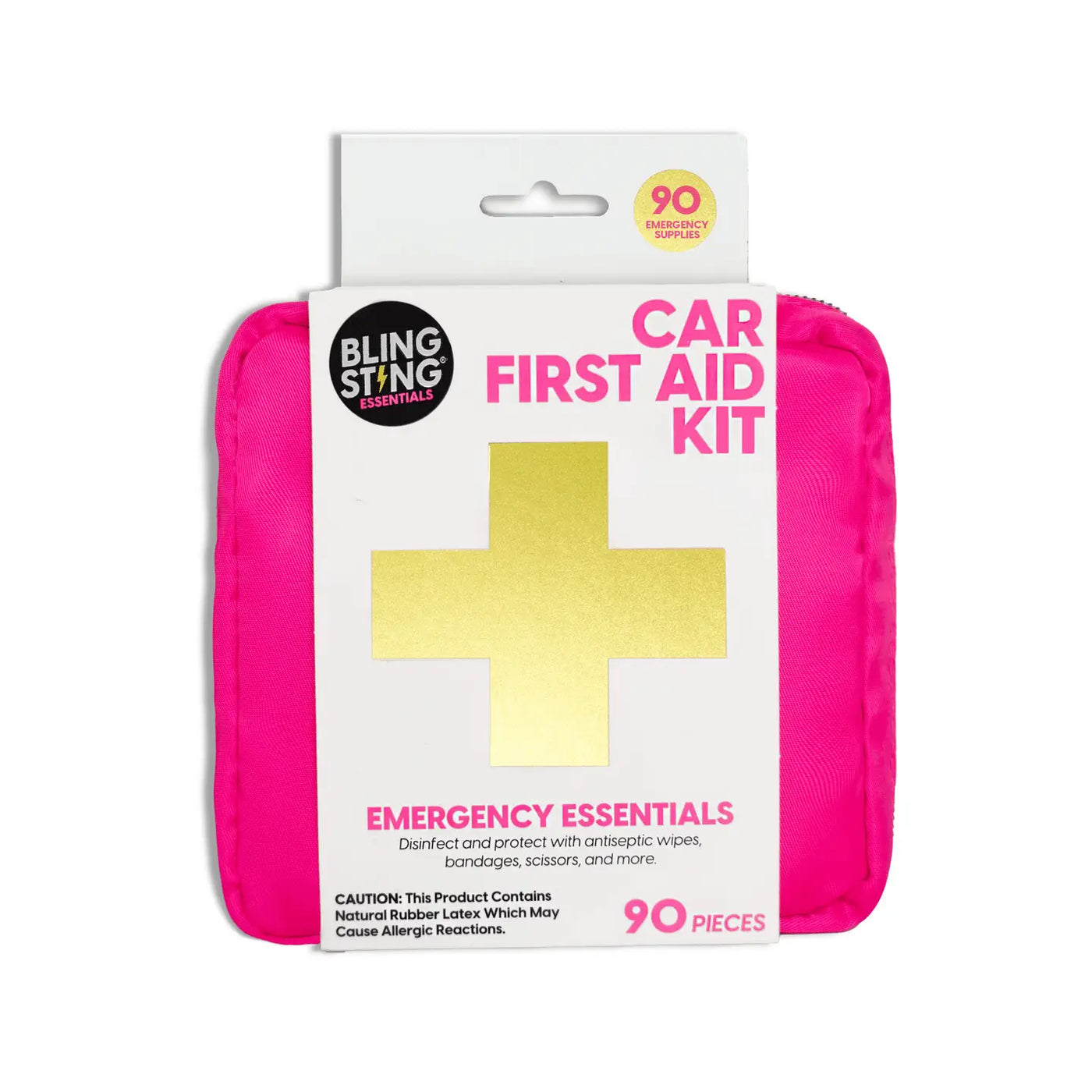 Pink Mini Car First Aid Kit
