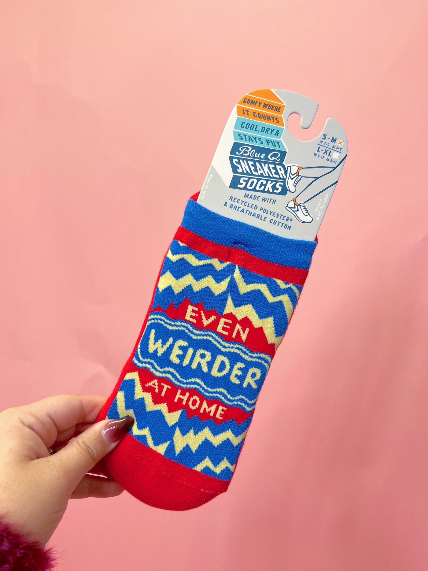 Even Weirder At Home Sneaker Socks
