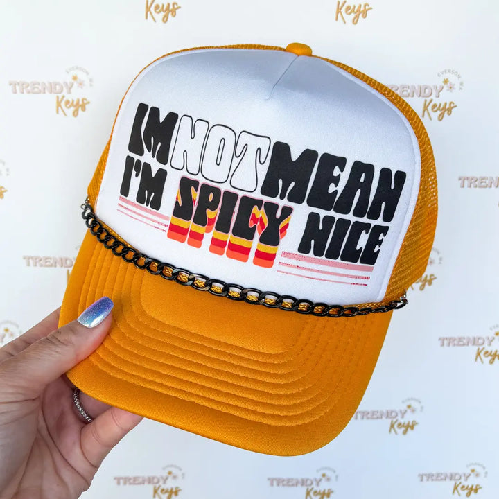 I'm Spicy Trucker Hat