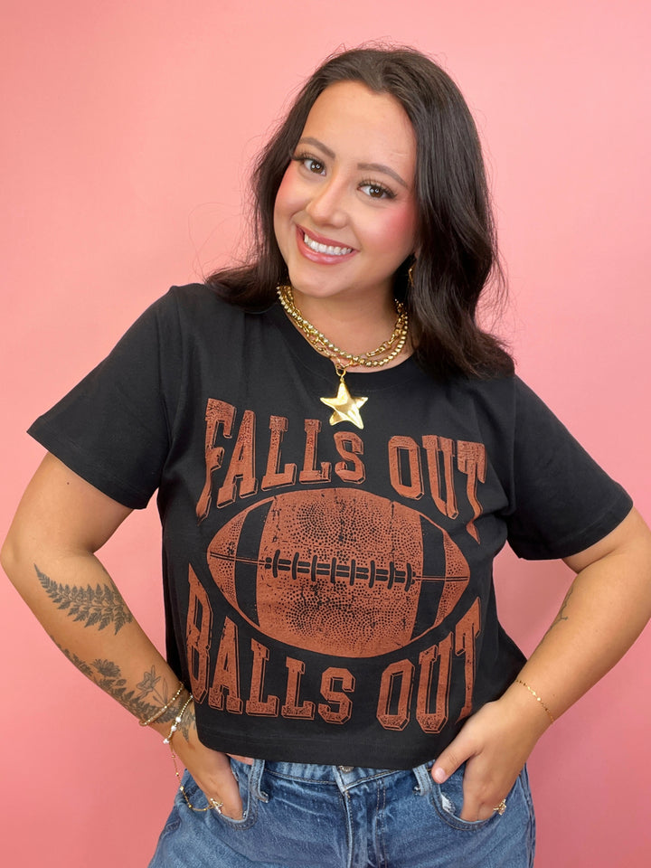 Falls Out Balls Out Tee