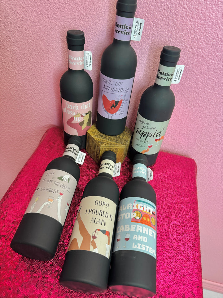 Bottle Service Wine Accessory Set