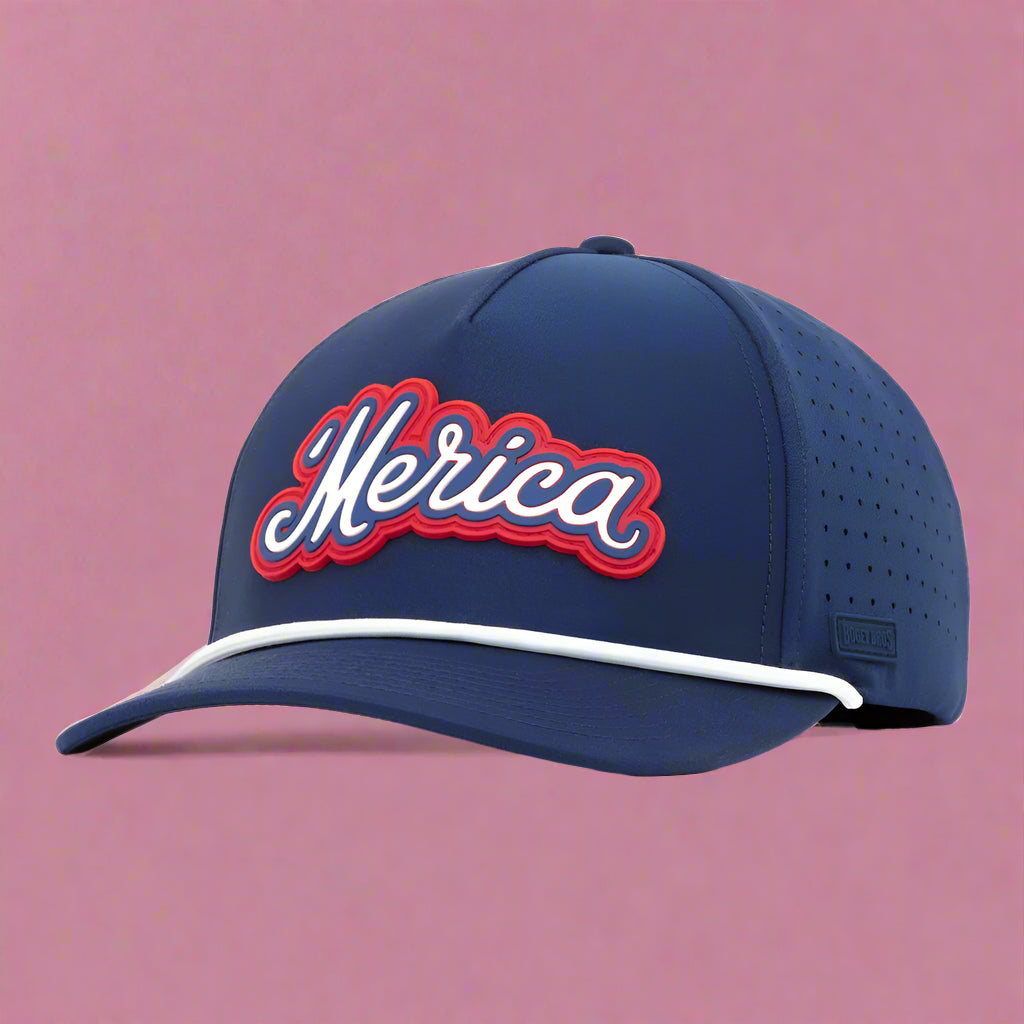 'Merica Navy Golf Rope Hat