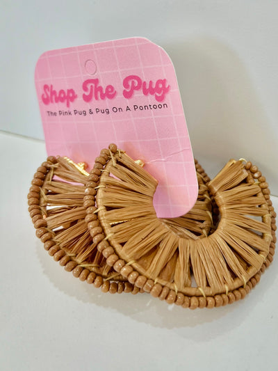 Basket Weave Earrings