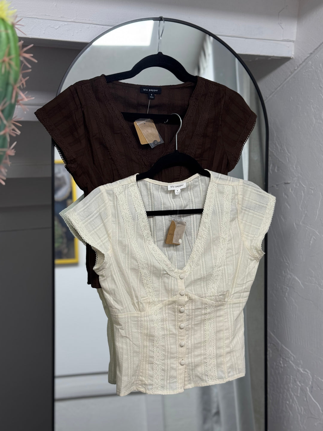 Sweet Caroline Button Up Blouse