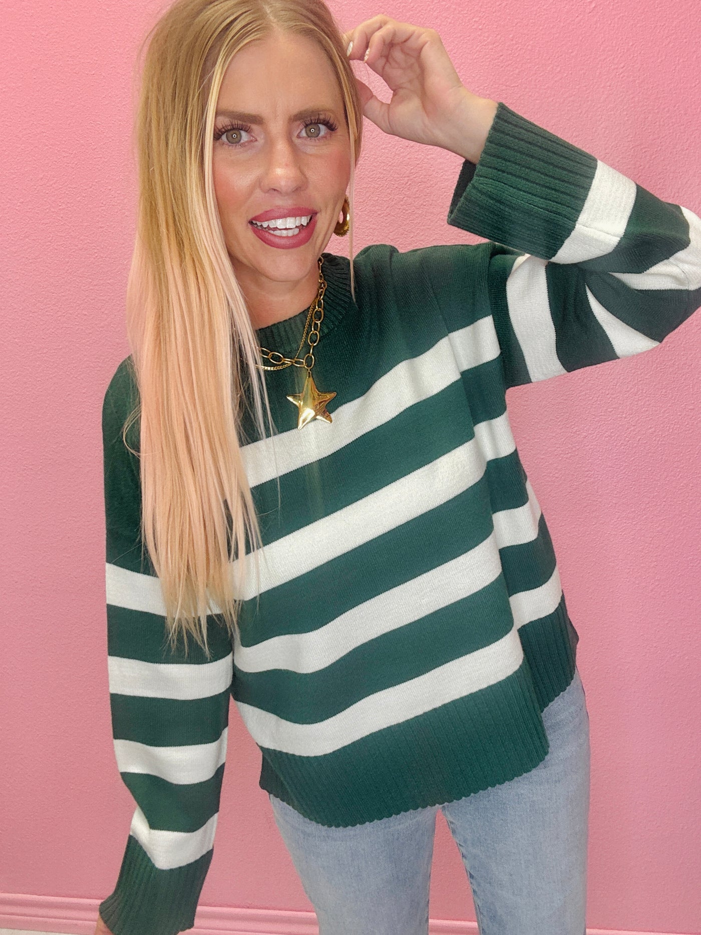 The Bold Stripe Sweater
