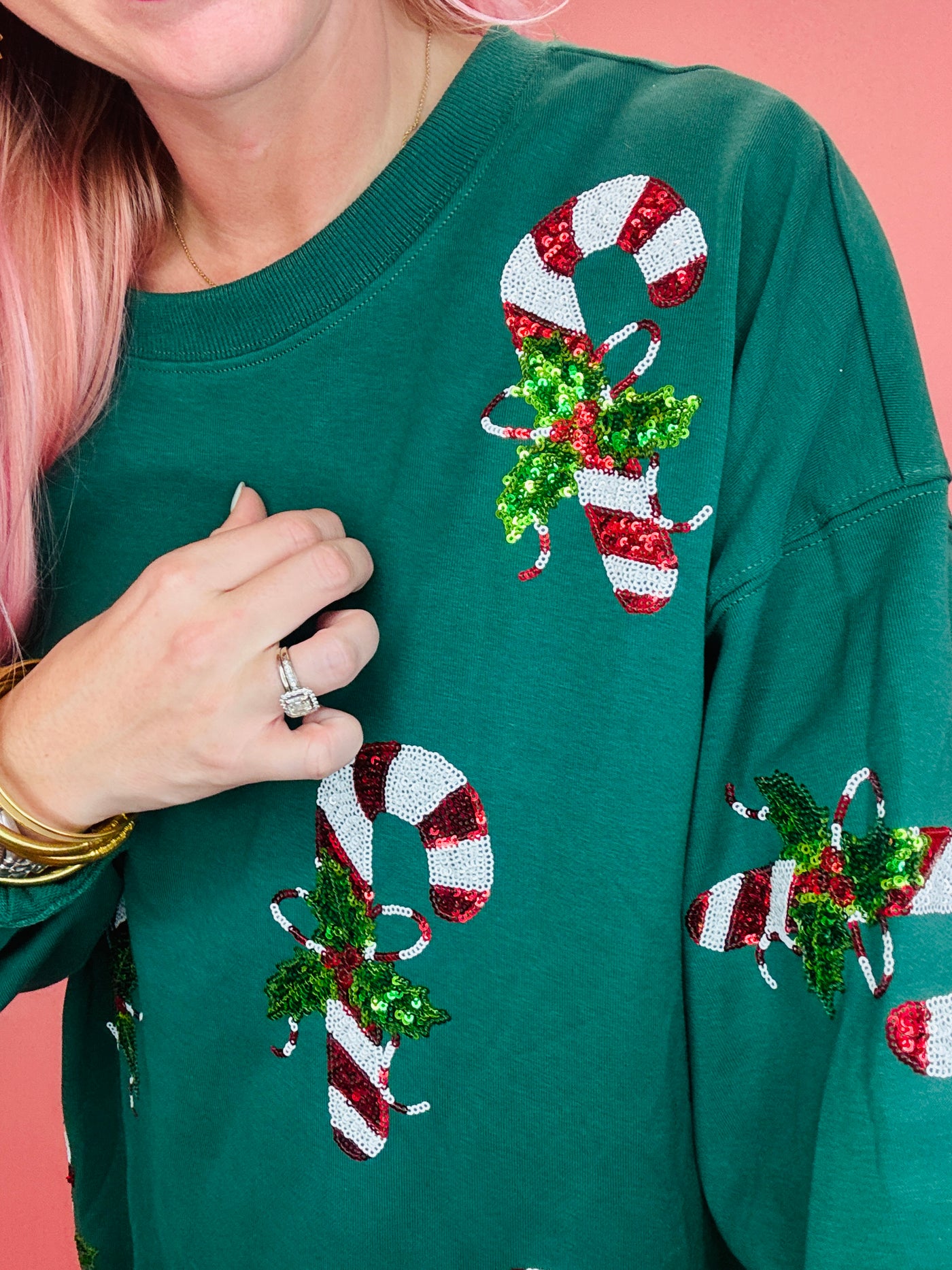 Candy Cane You Not Christmas Sweater