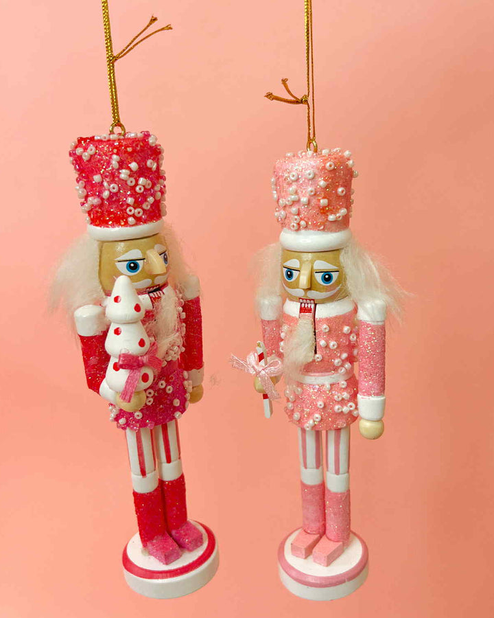 Pink Nutcracker Ornament