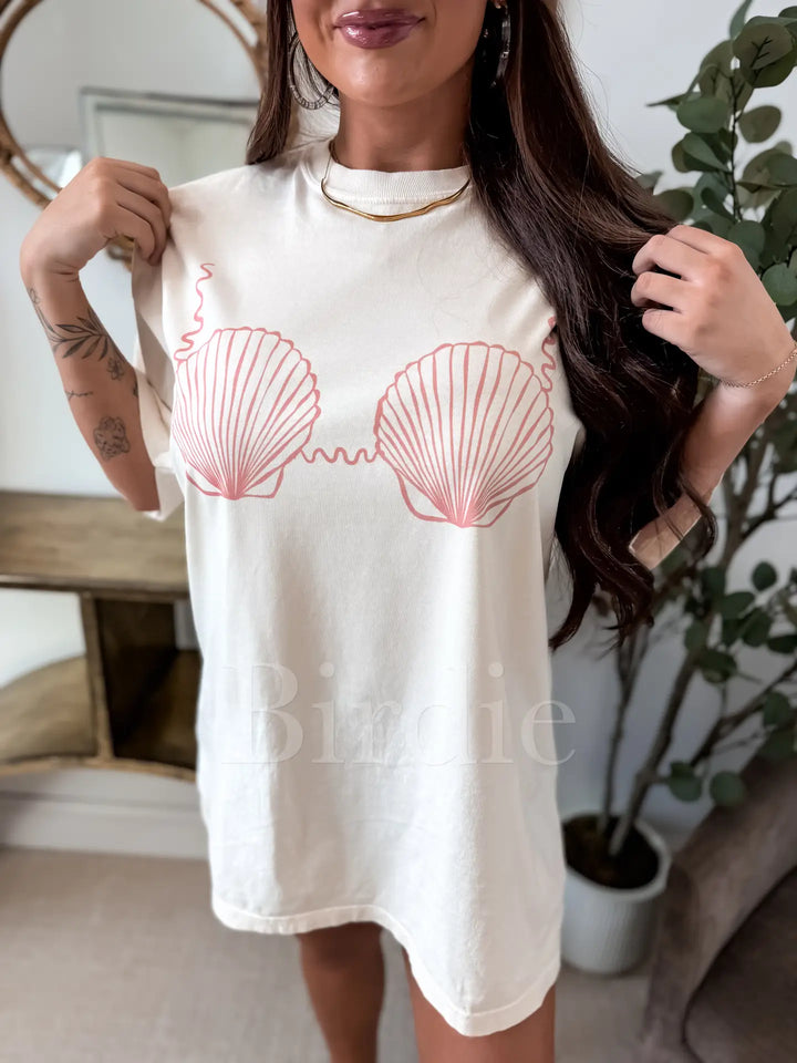 Seashell Bikini Graphic Tee
