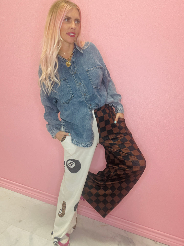 Split Decision 8 Ball Pants