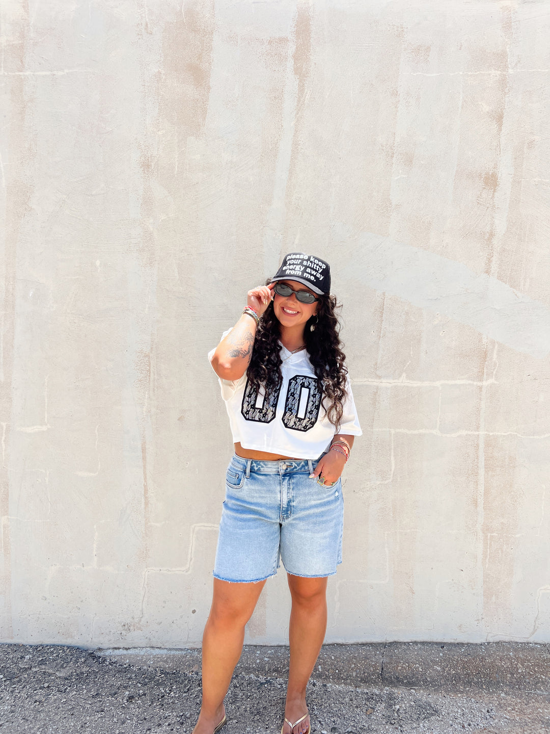 Varsity Vibes Crop Jersey