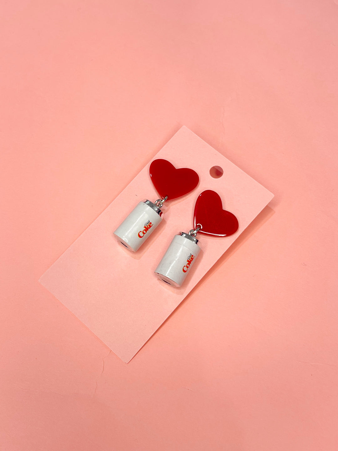 Diet Coke Can Earrings