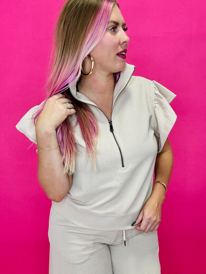 The Chicago Ruffle Top