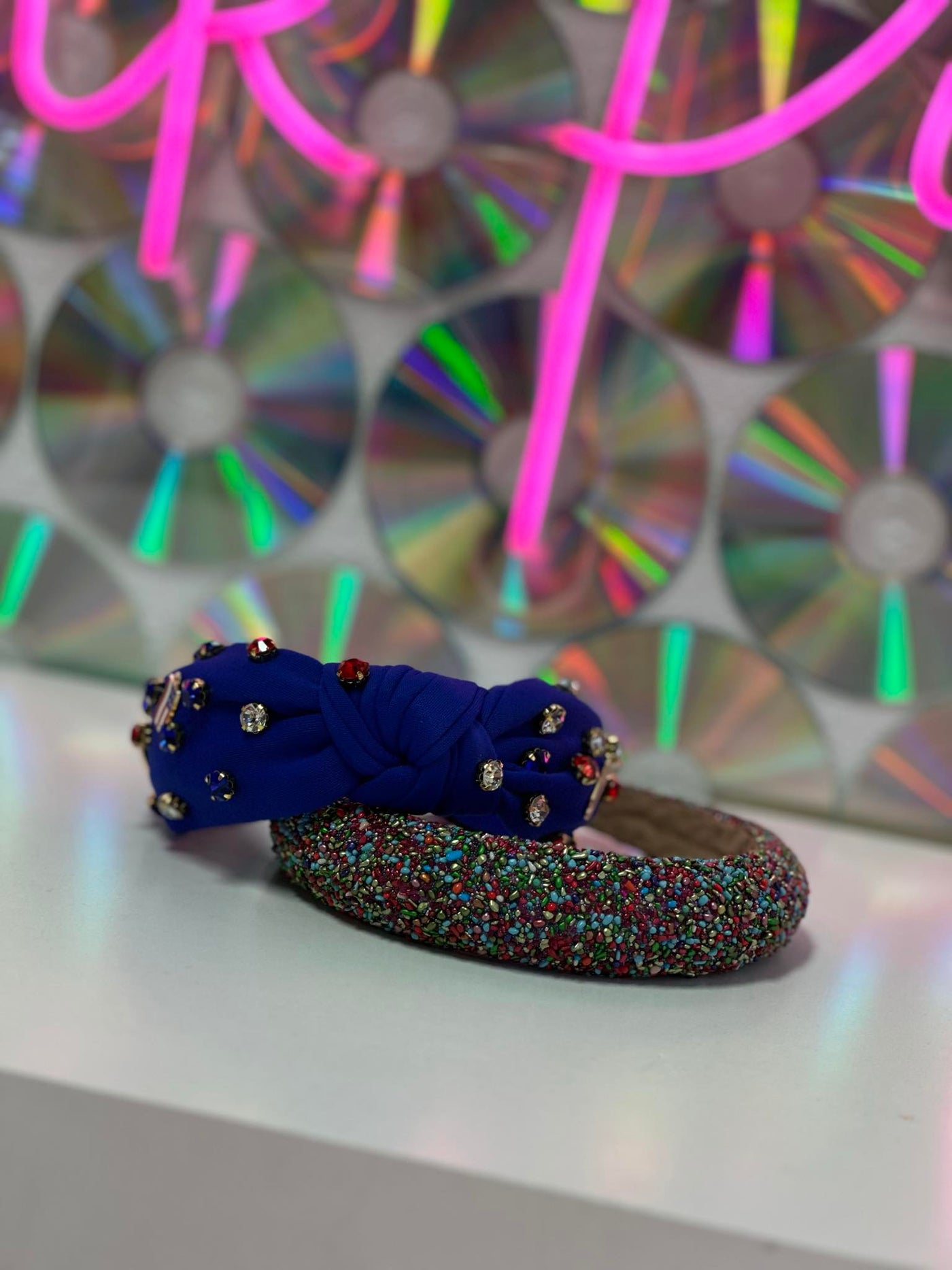Say No More Beaded Headband