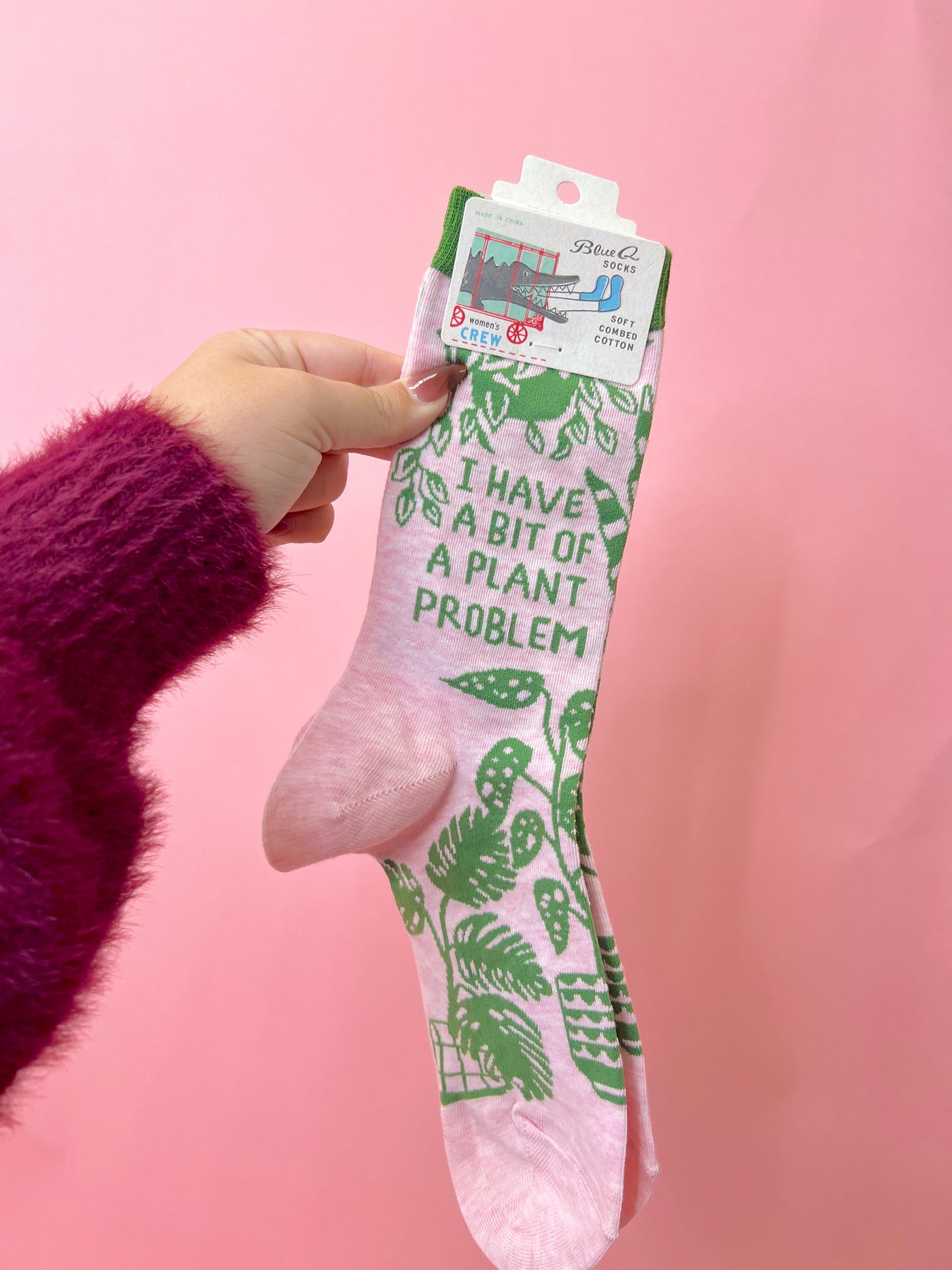 Plant Problem Crew Socks