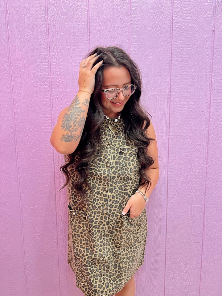 The Leopard Beauty Mini Dress