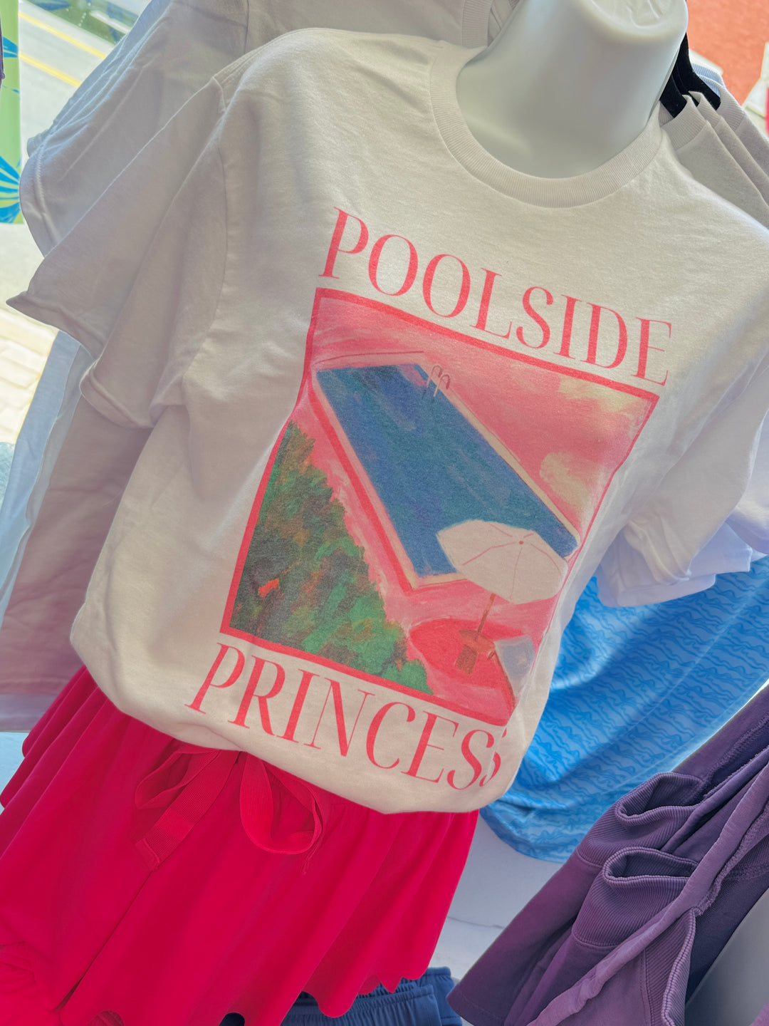 Poolside Princess Graphic Tee