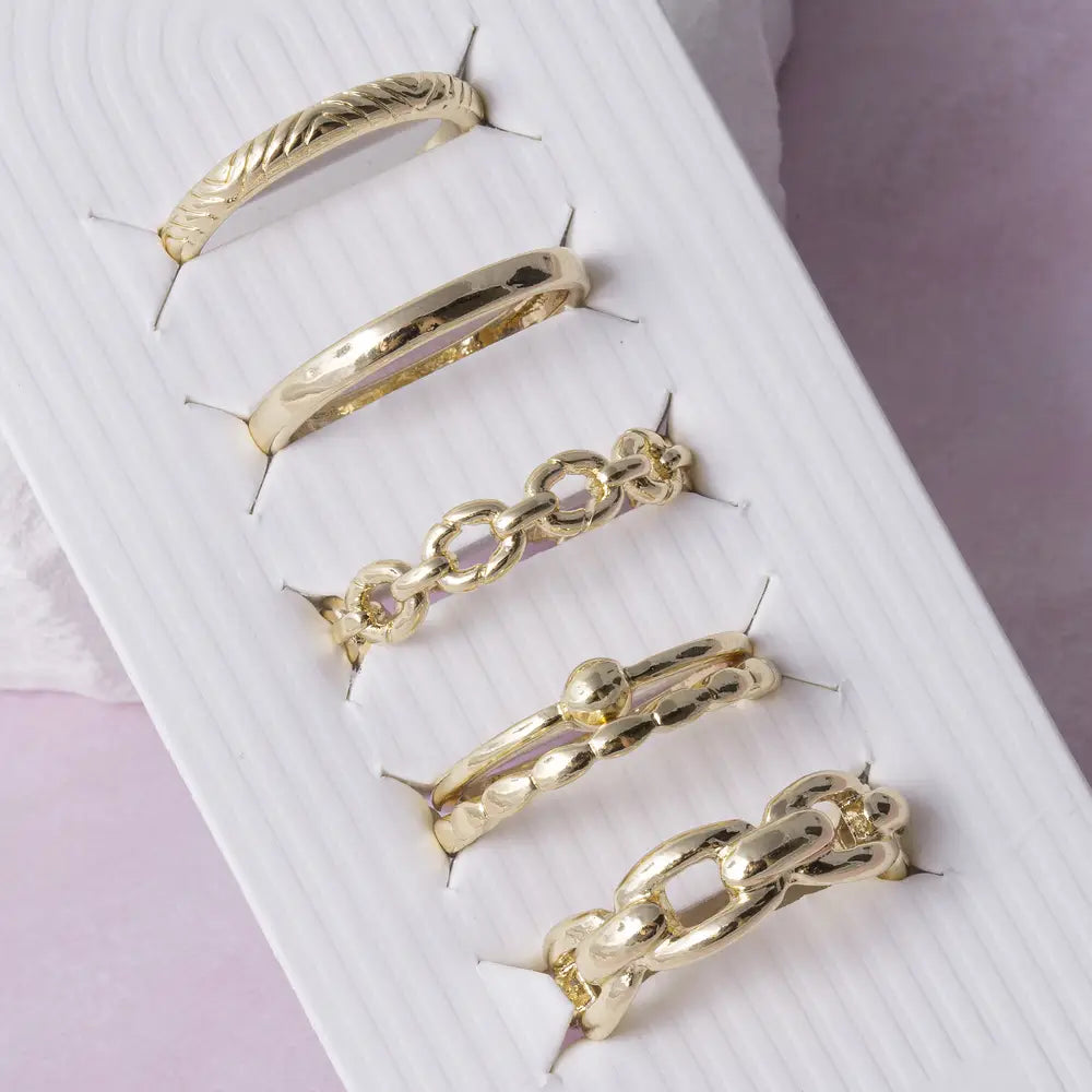 Golden Hour Ring Party Set