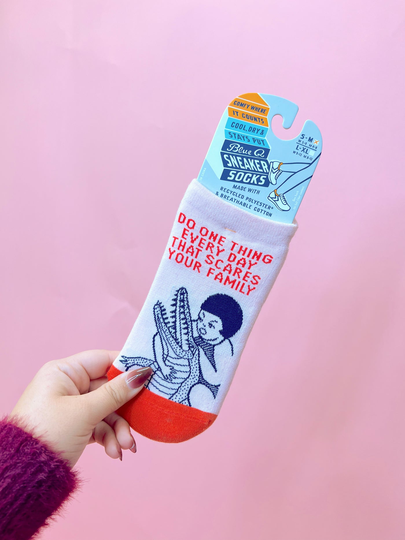 Scares Family Sneaker Socks