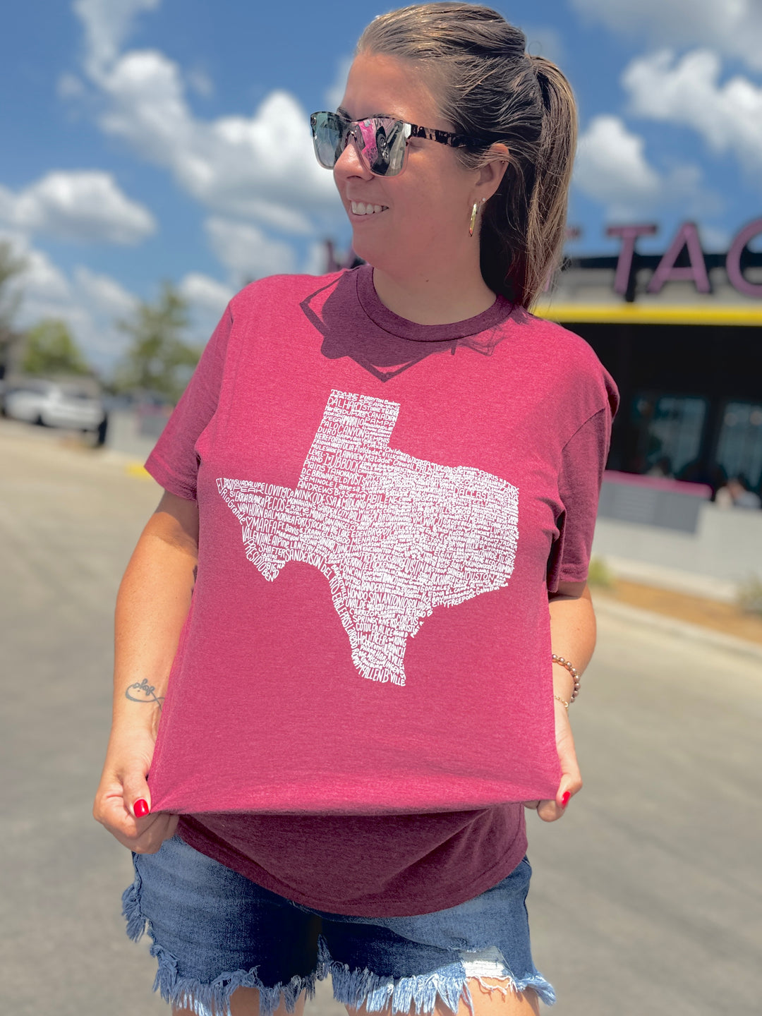 Texas Towns Graphic Tee