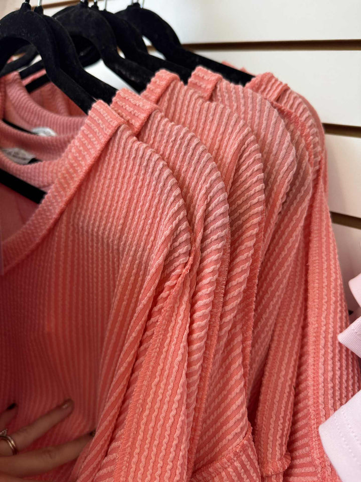 The Brittani Corded Hi-Low Top