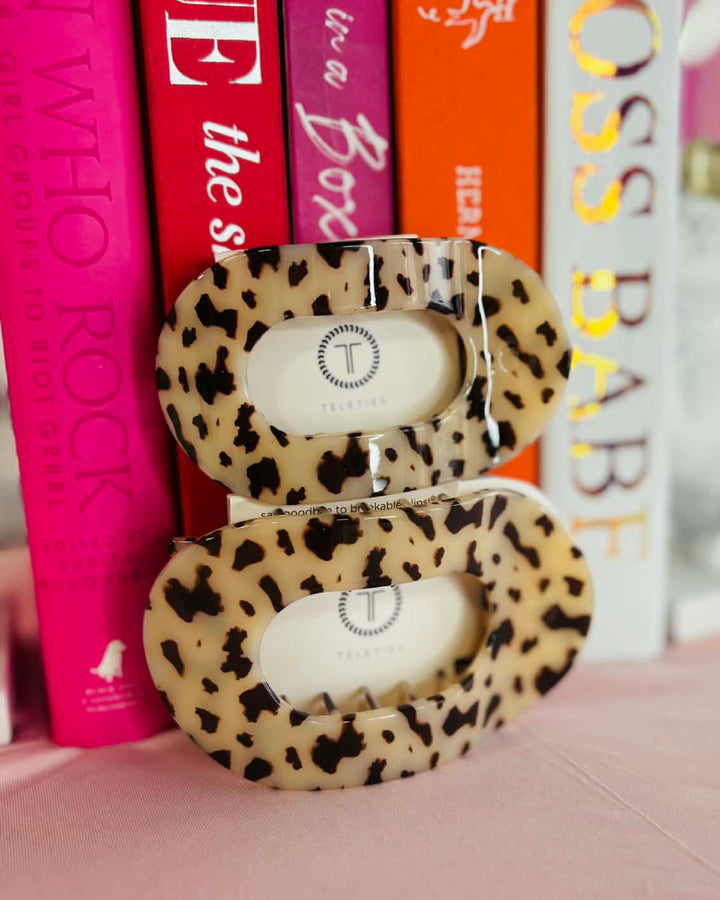 Blonde Tortoise Round Hair Clip