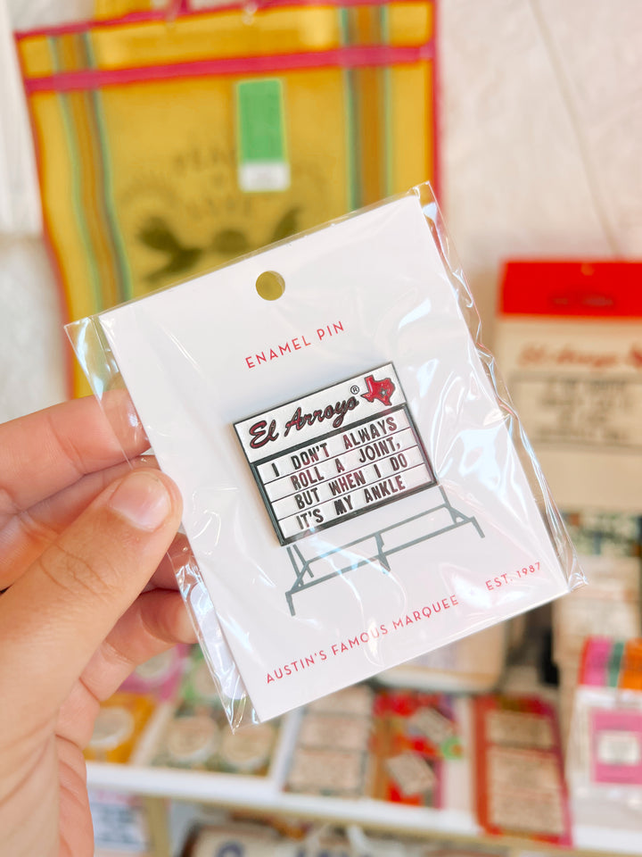 Roll A Joint Enamel Pin