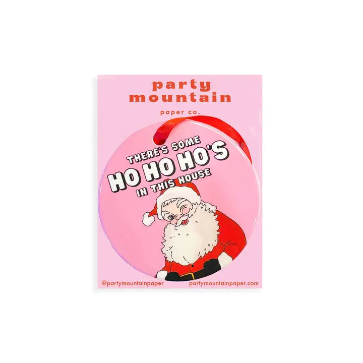Ho Ho Ho's Holiday Ornament