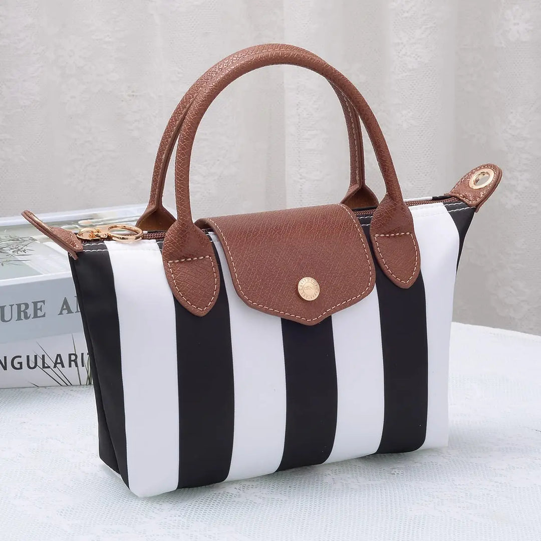 Riley Striped Crossbody Bag