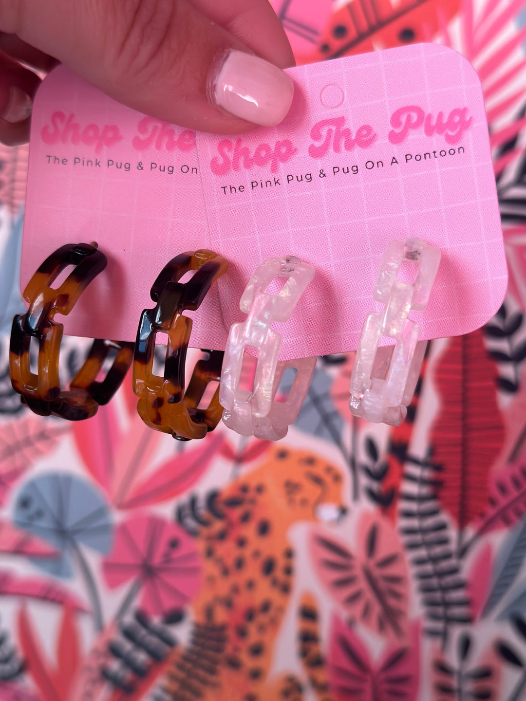 Acrylic Chain Link Hoops