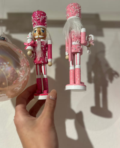 Pink Nutcracker Ornament