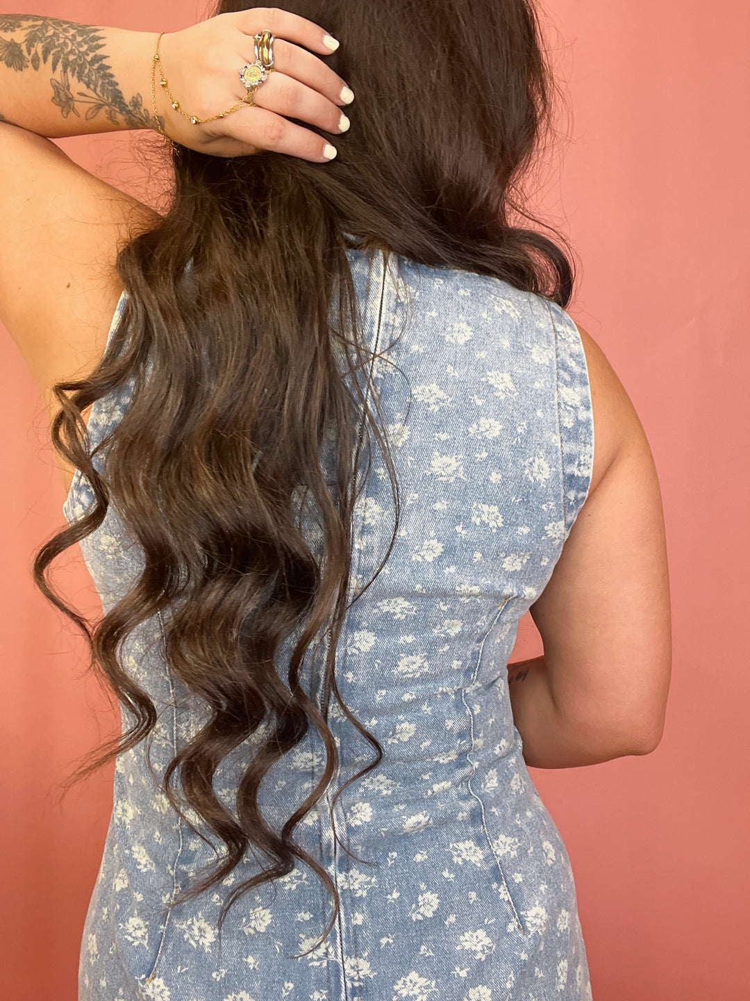 The Wildflower Wash Denim Dress