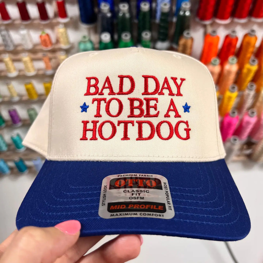 Bad Day To Be A HotDog Trucker Hat