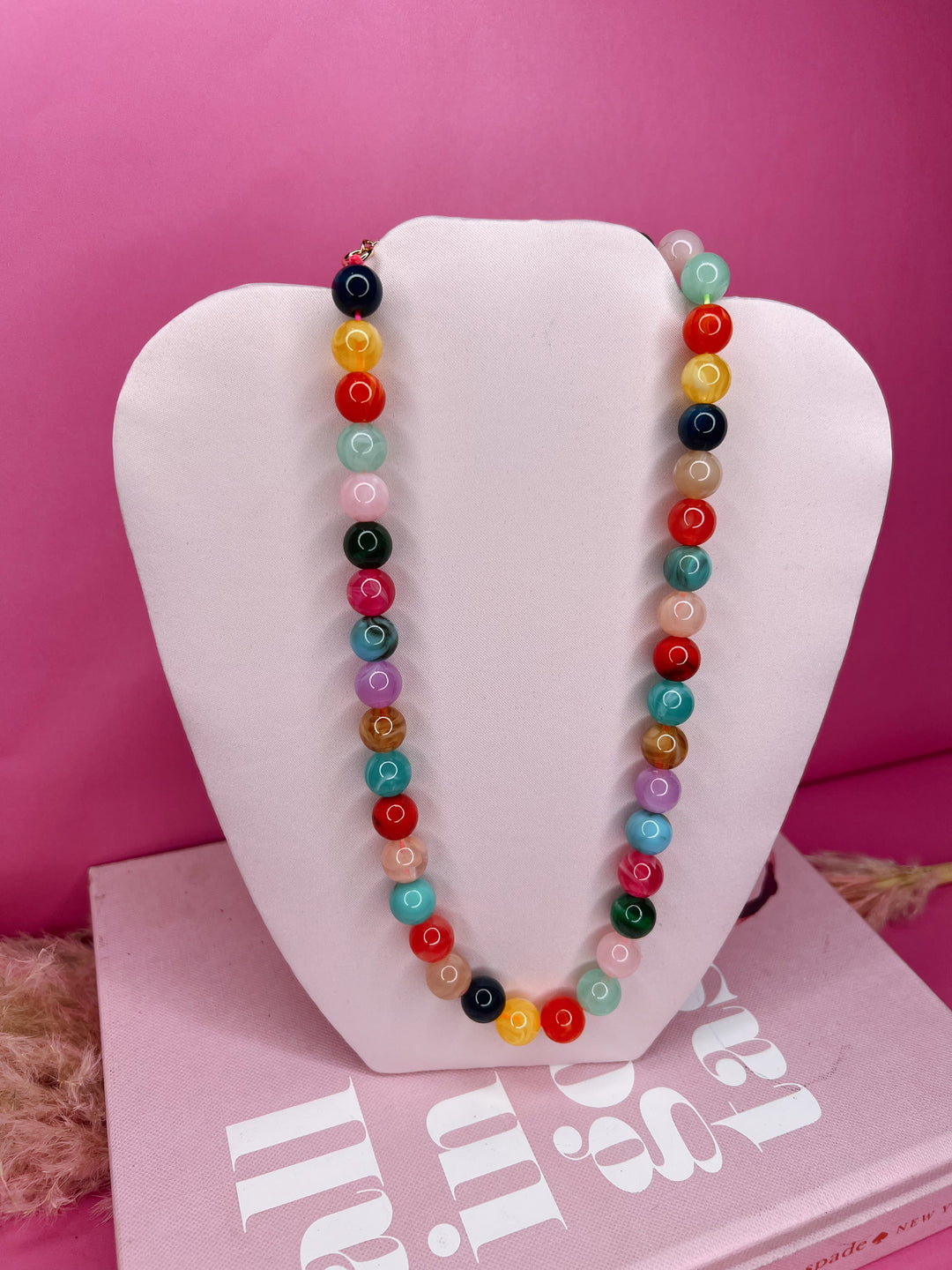 Life in Color Beaded Necklace