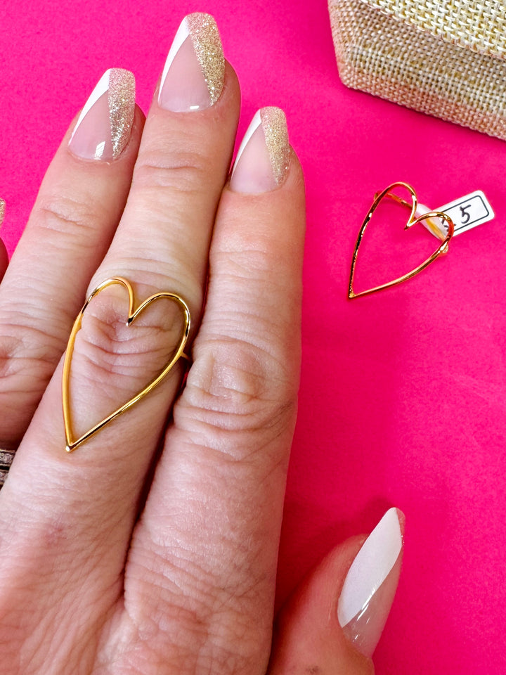 Heart Cut Out Ring