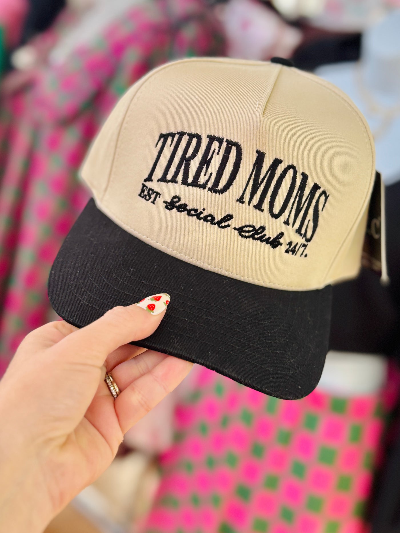Tired Moms Social Club Hat