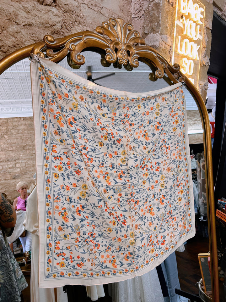 Fall In Love Floral Scarf