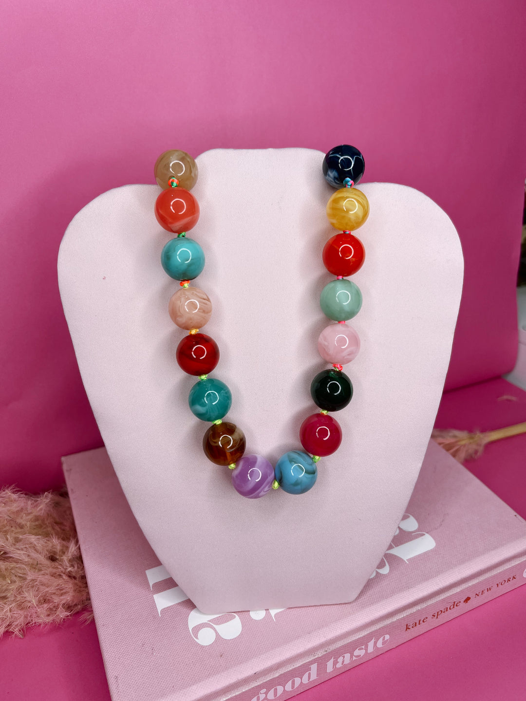 Life in Color Beaded Necklace