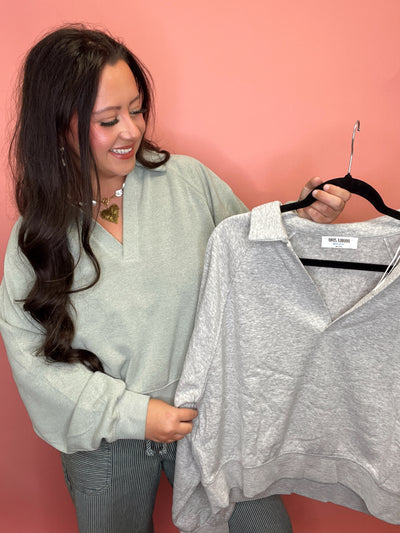 The Courtney Collared Sweater