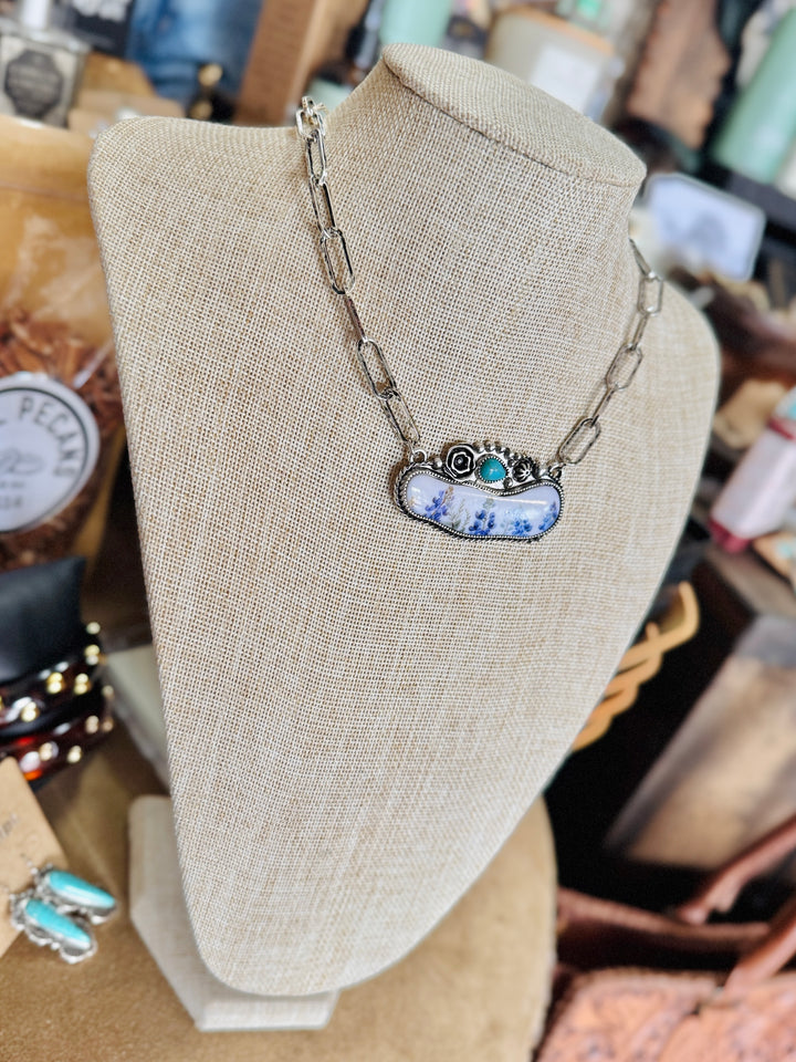 Bluebonnet Moments Necklace