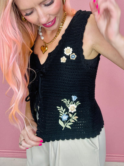 Elanor Crocheted Vest