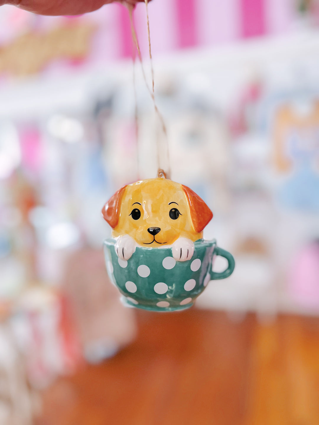 Pups In Cups Hanging Planter