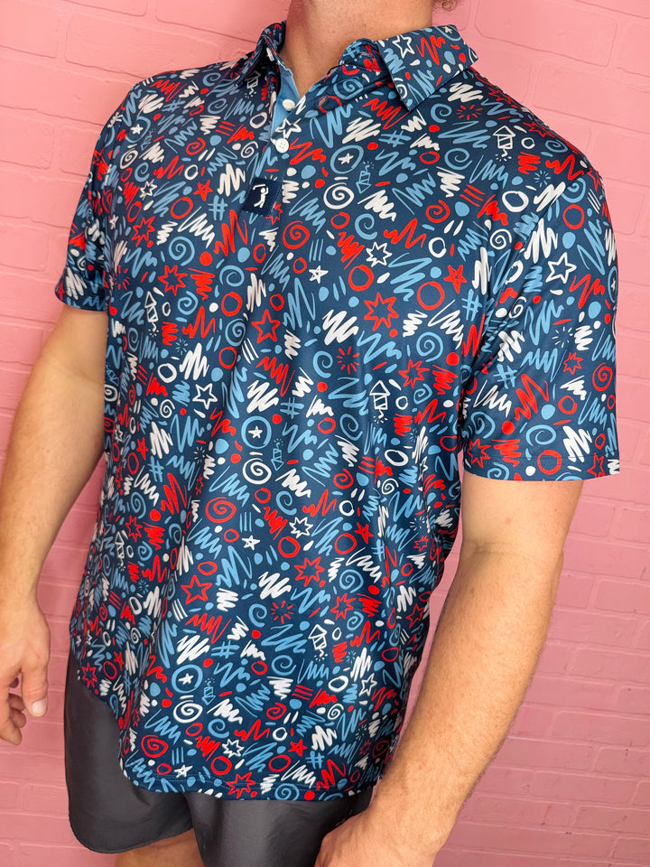 Kaboom Men's Polo